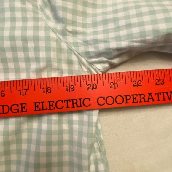 BASS G.H. Bass & Co. Green Check Shirt Size L - Picture 4 of 5